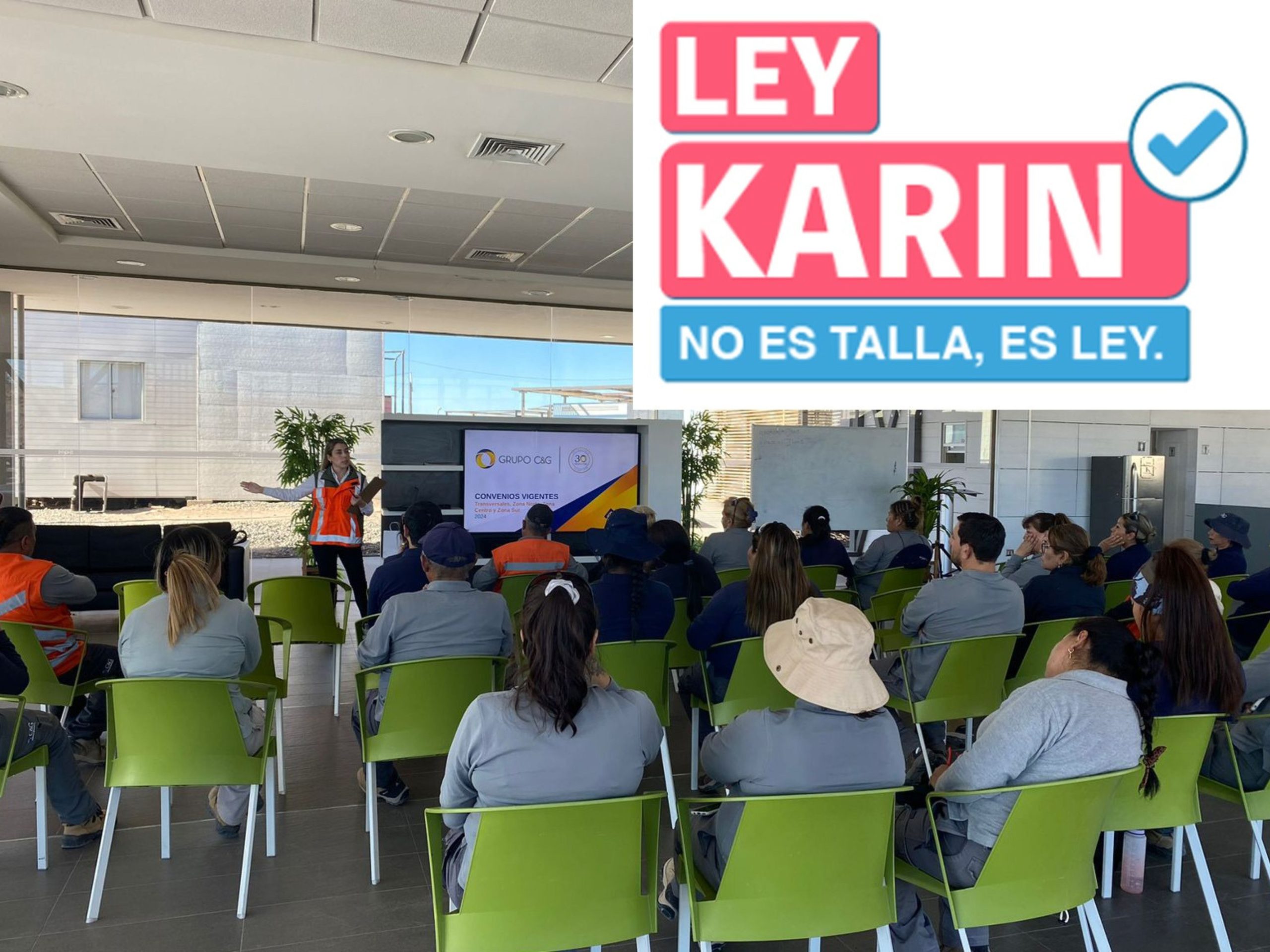 Grupo C&G cumple con las normativas legales referentes a la Ley Karin