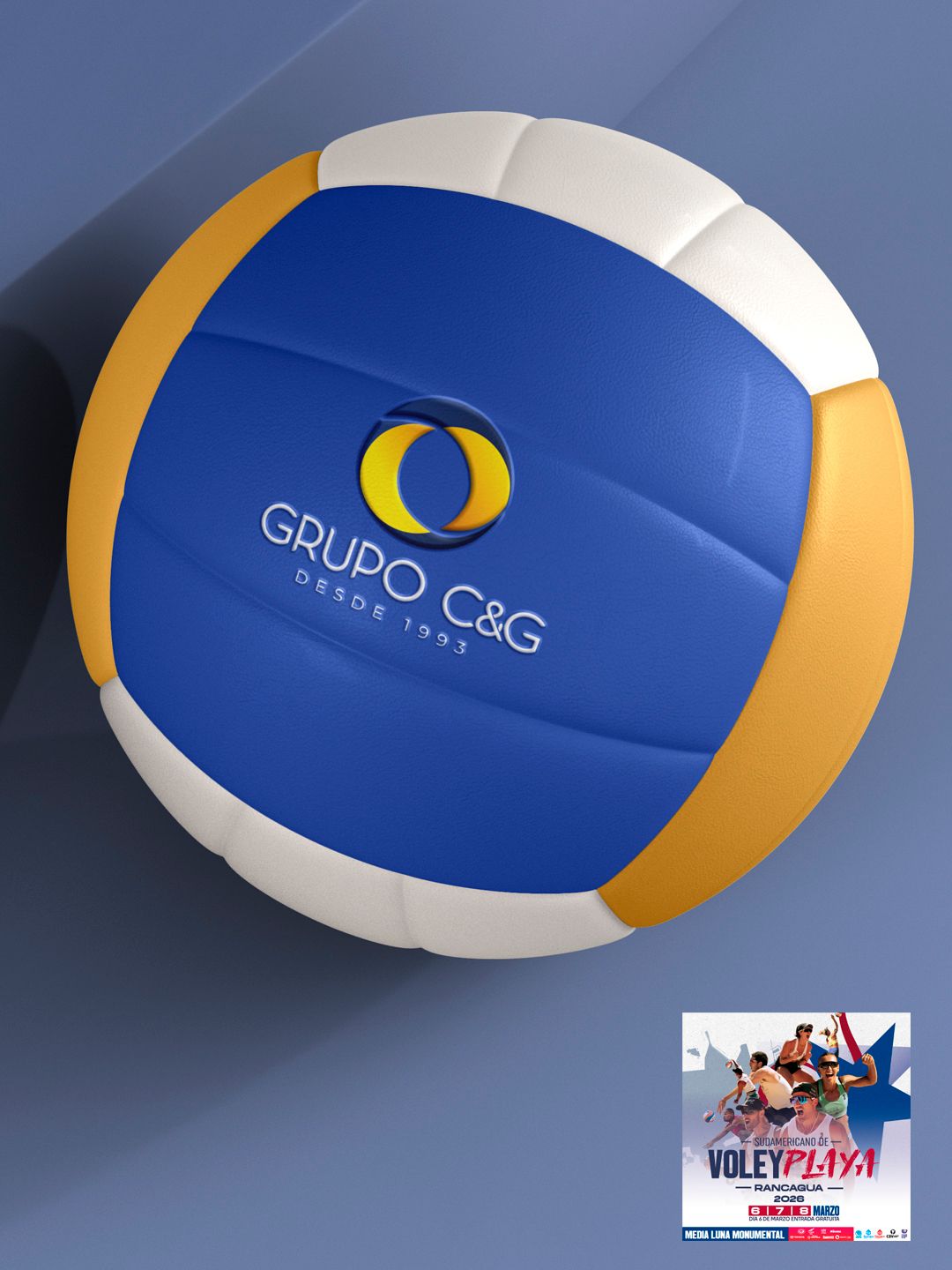 Grupo C&G auspició en Rancagua una nueva fecha del Circuito Sudamericano de Vóley Playa